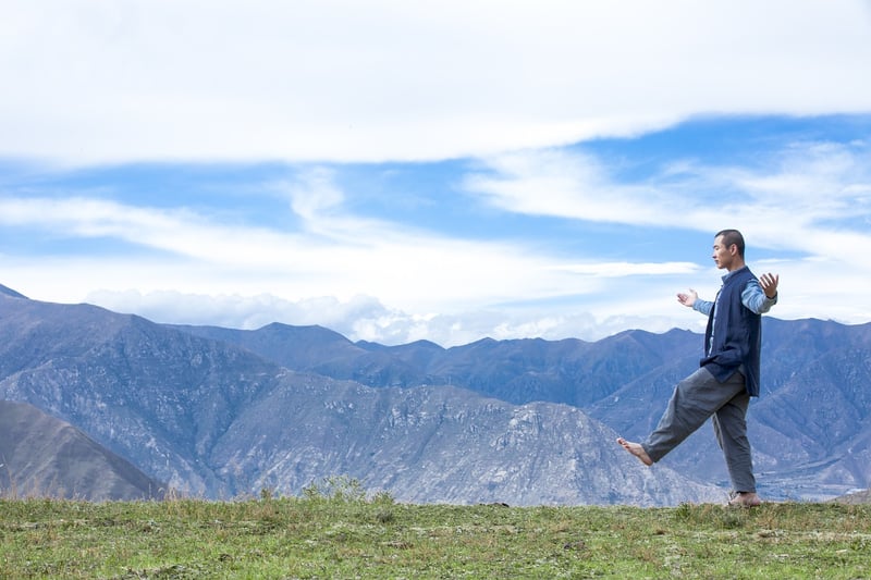 Yoga retreat in nature