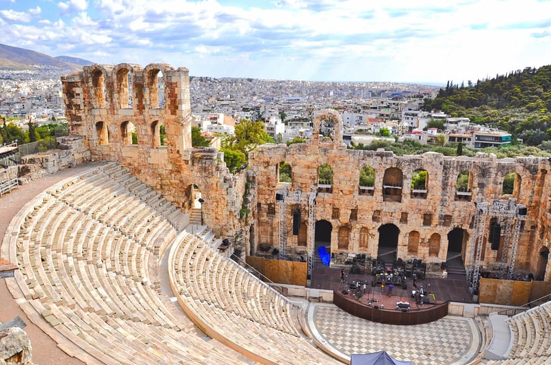 Acropolis in Athens, Greece